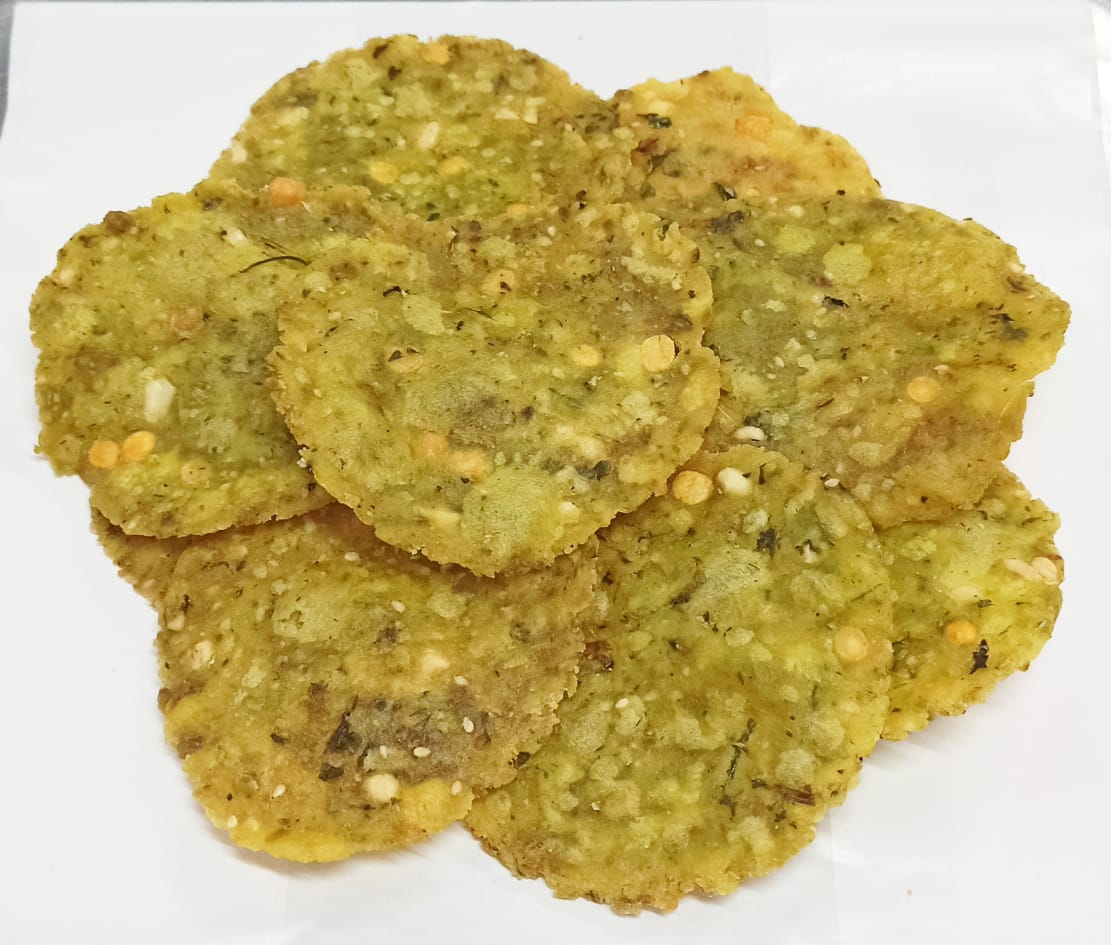 pachi mirchi chakkalu